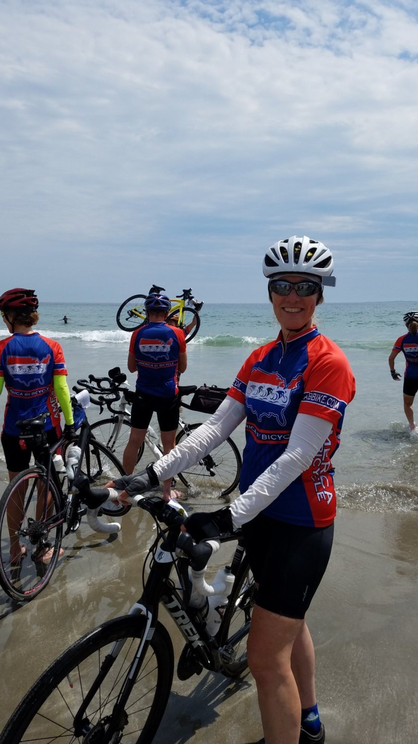 Tilly and I made it from sea to shining sea.